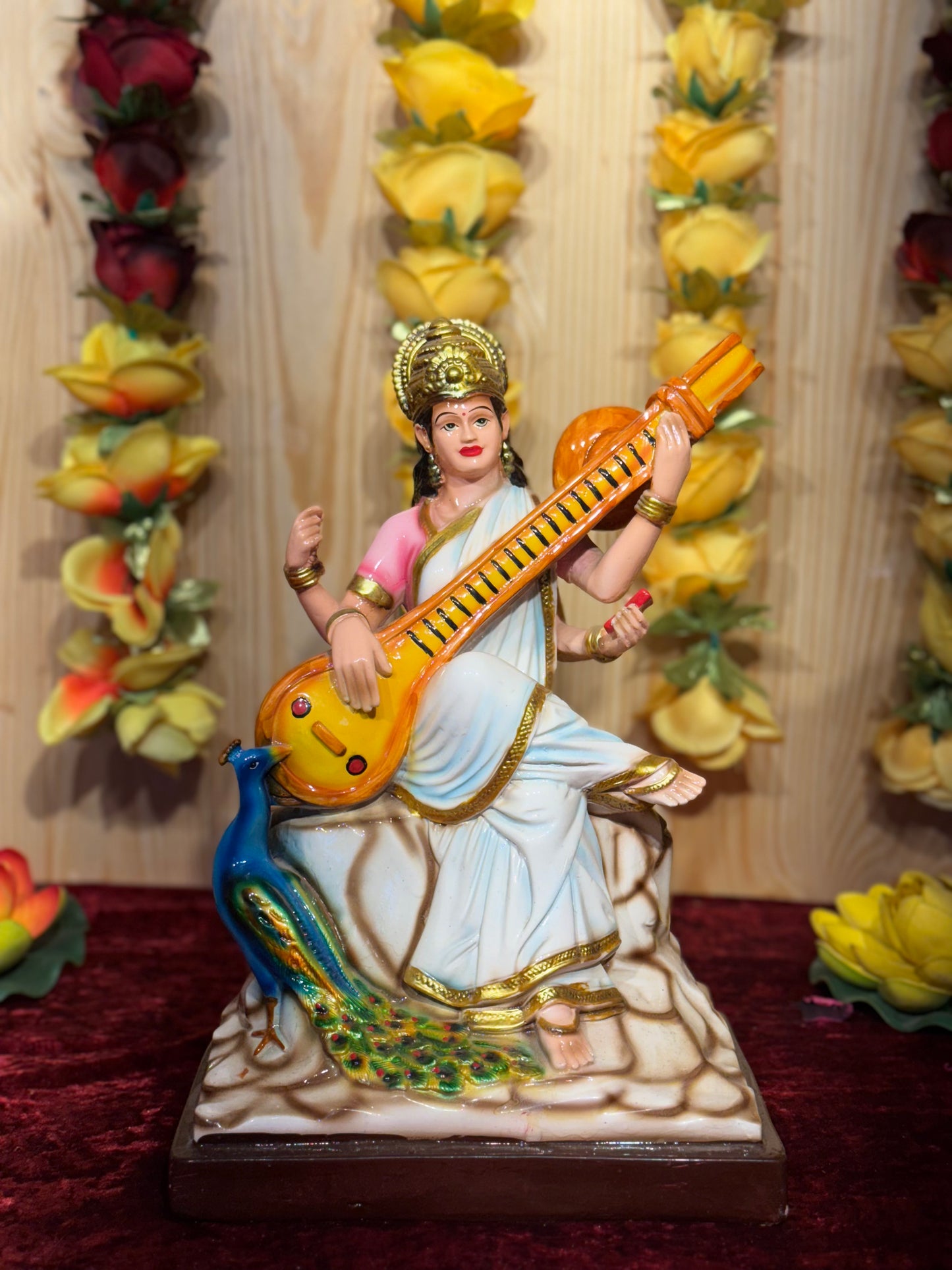 Divine Saraswati Idol