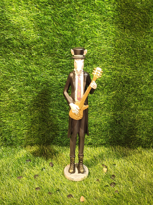 Horse Musician Figurine