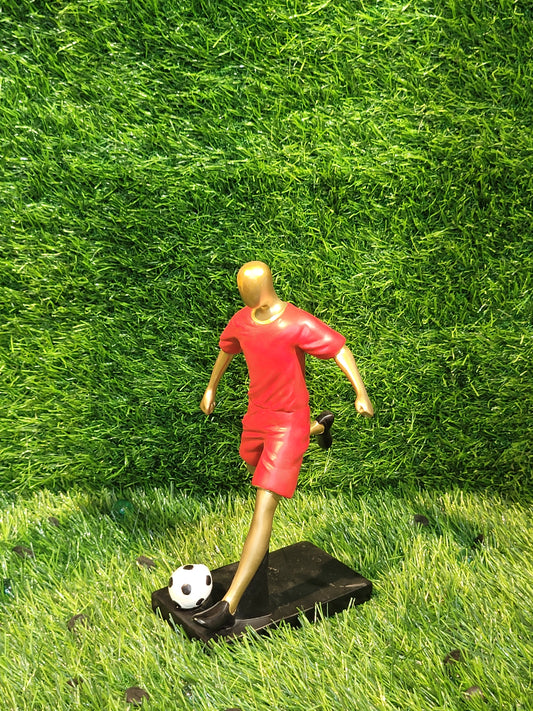 Dynamic Football Player Figurine