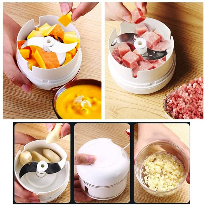Mini Manual Food Chopper - Image 2