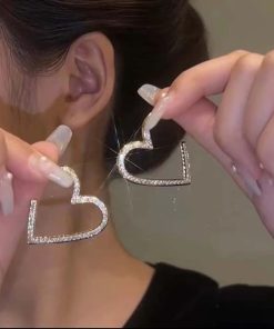 Heart Shape Elegant Zircon Earrings