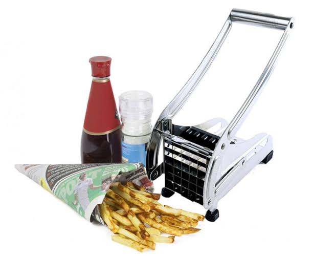 Stainless Steel French Fries Potato Cutter Double Blade High - Image 3