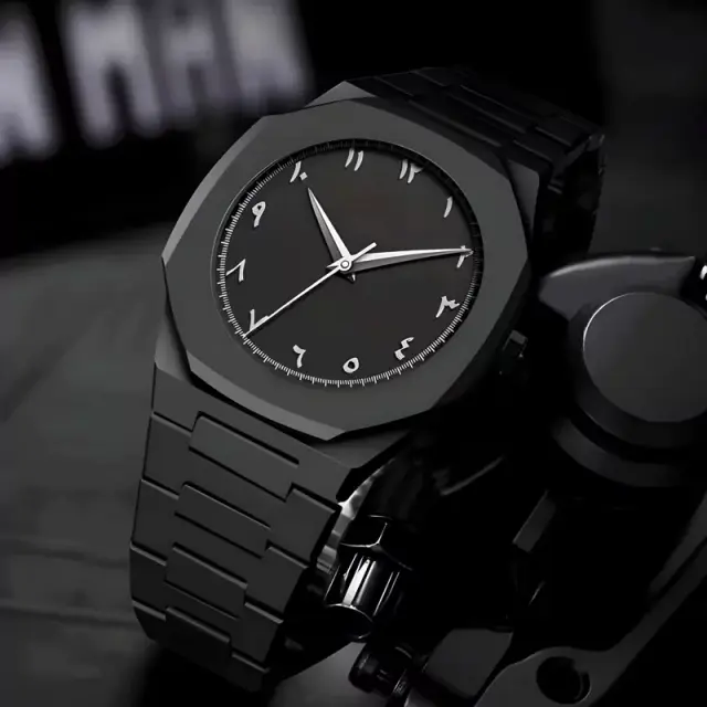 Black Minimalist Aura Watch