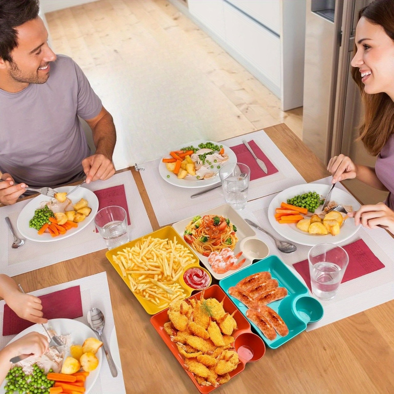 4-Pc Serving Platter Set - Image 3