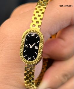Gold Handcuff Bracelet Watch