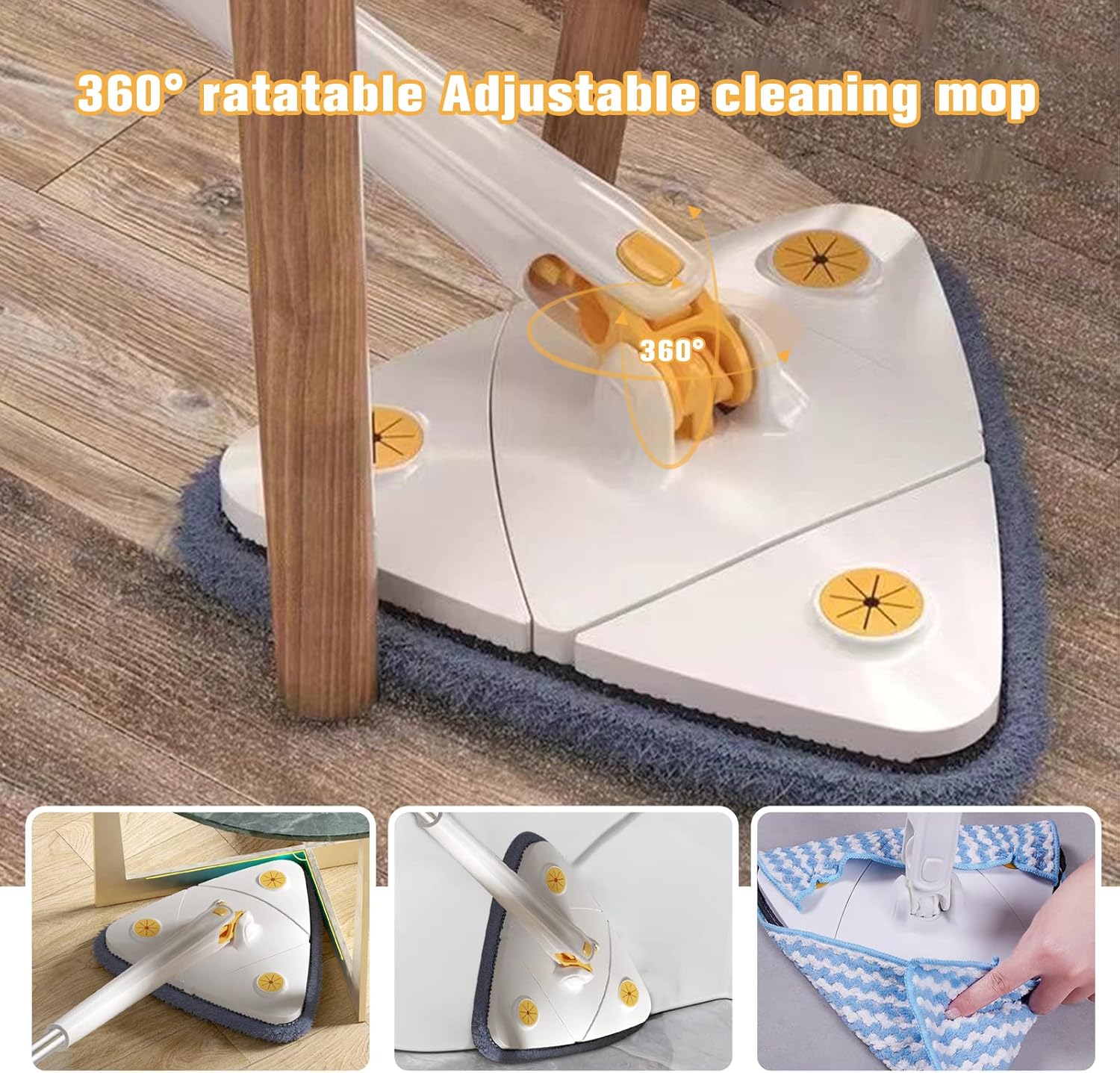 Triangle Microfiber Mop