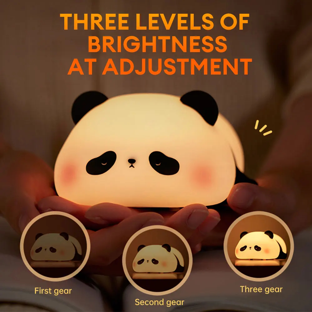 Rechargeable Panda Night Lamp - Image 2