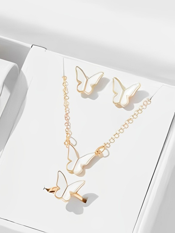 Butterfly Jewelry Set