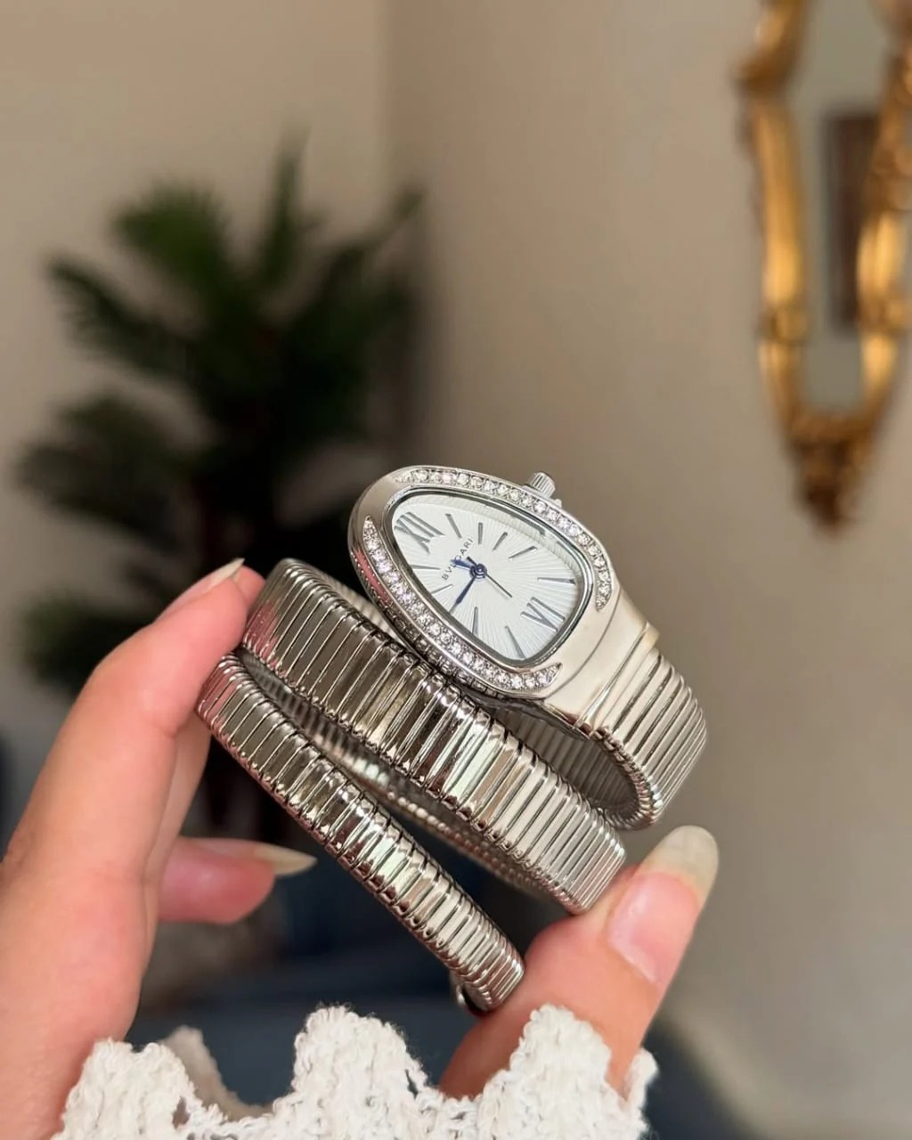 Golden Snake Wrap Watch - Image 3