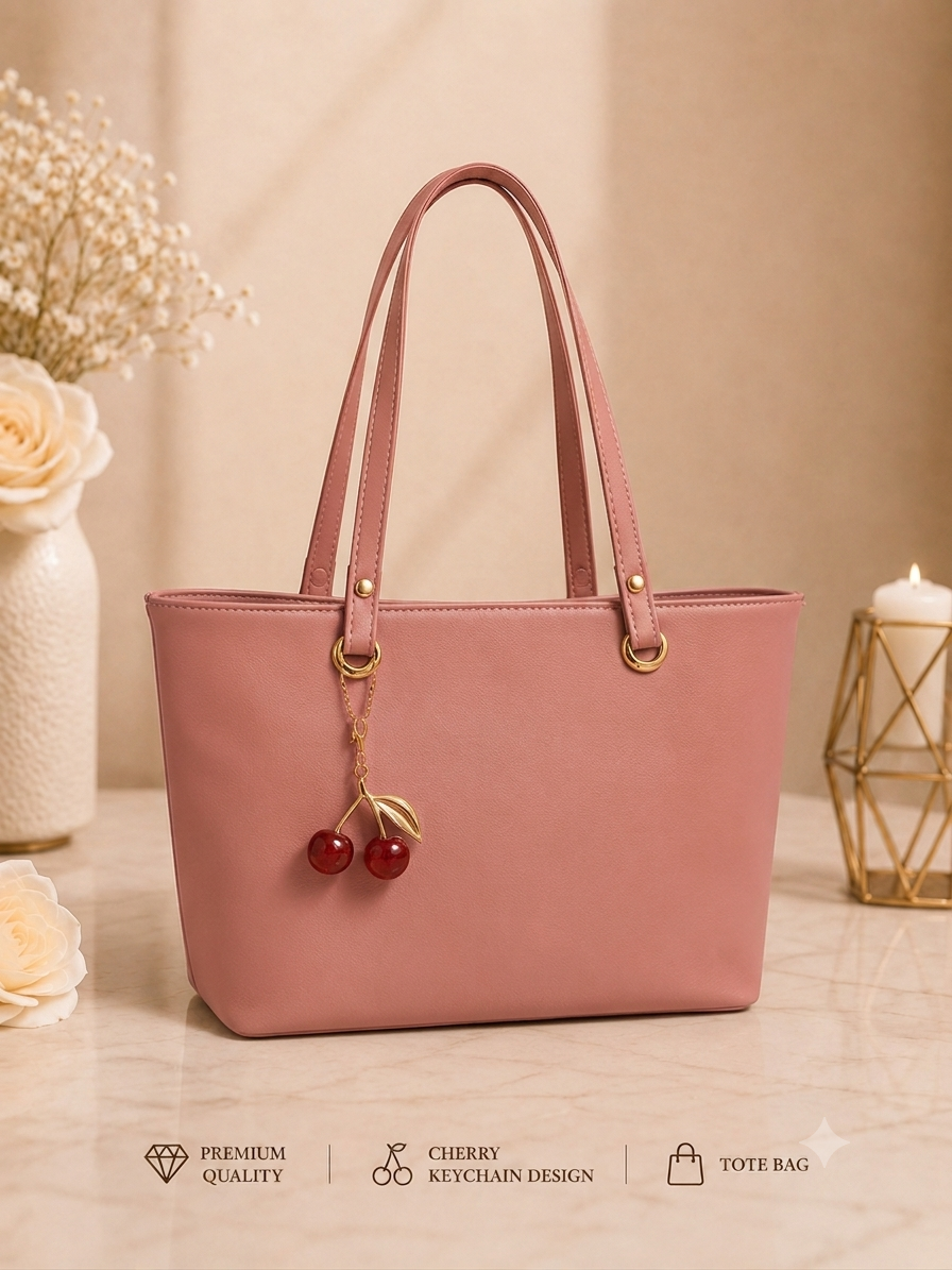 Cherry Charm Tote Bag - Image 2