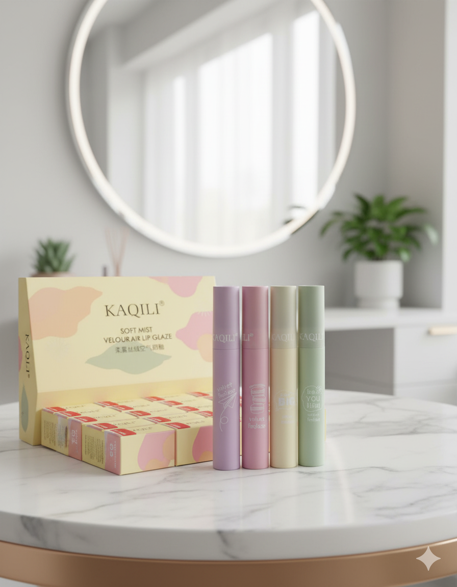 Kaqili Soft Mist Lip Glaze – Shade 1