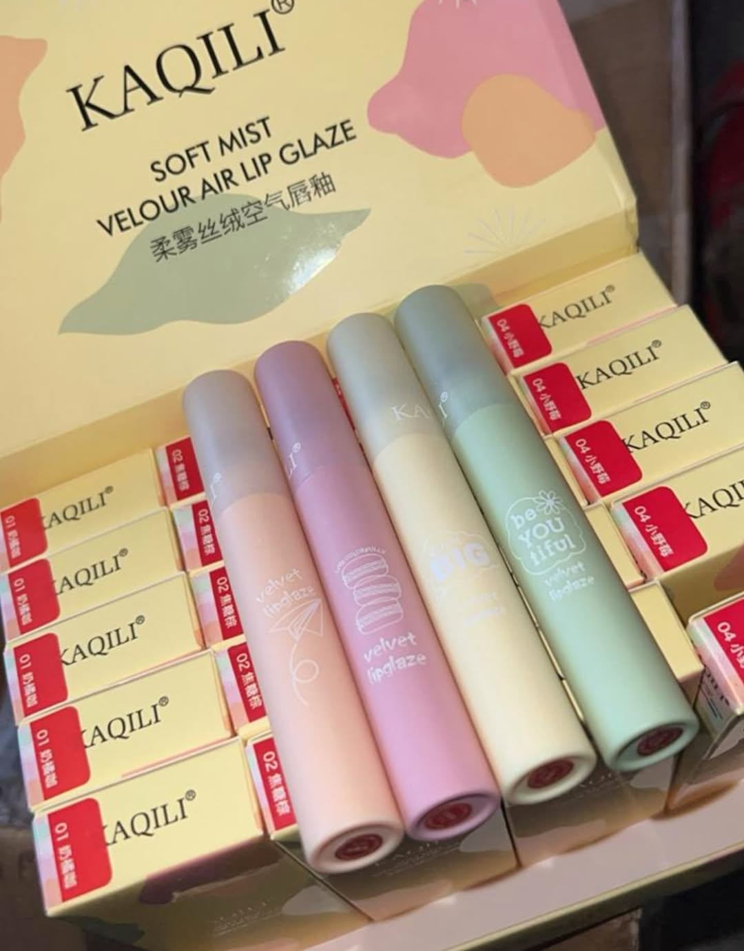 Kaqili Soft Mist Lip Glaze – Shade 1 - Image 3