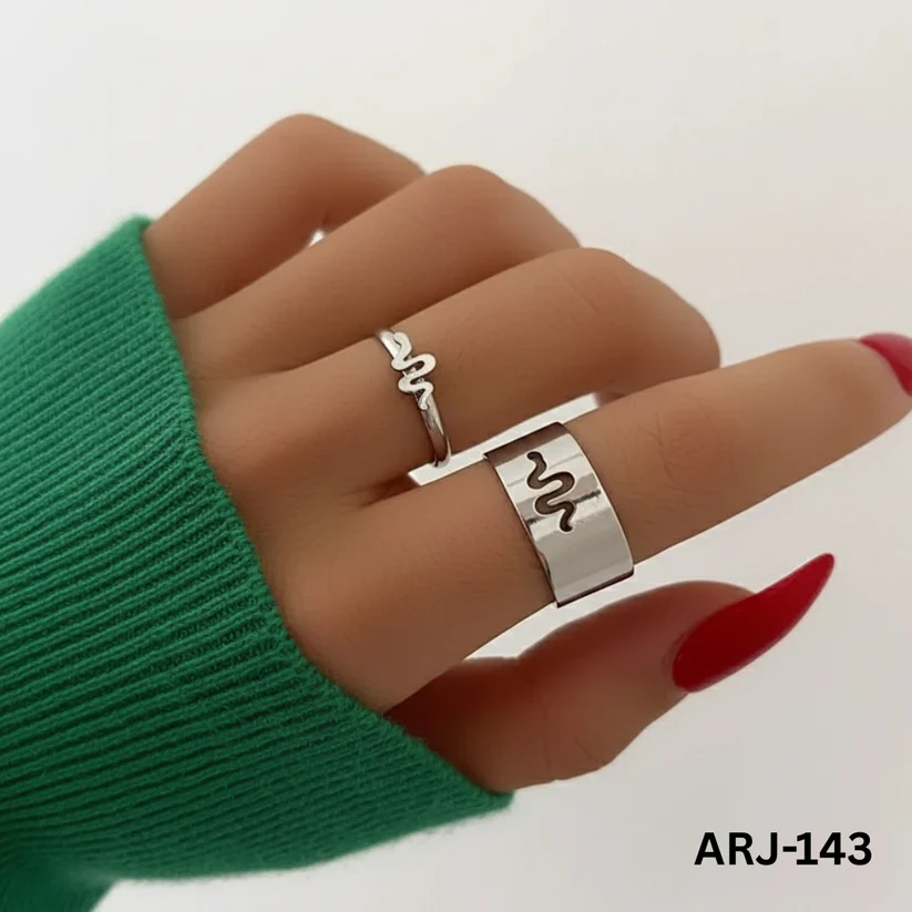 Adjustable Snake Shape Ring