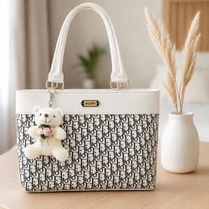 Teddy Charm Tote Bag