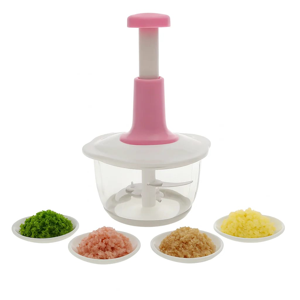 2L Hand-Push Food Chopper - Image 3