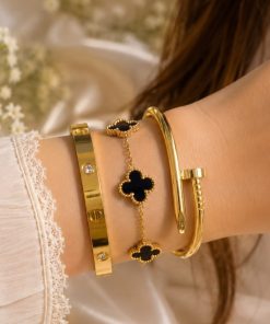 3-Piece Bracelet & Bangle Set