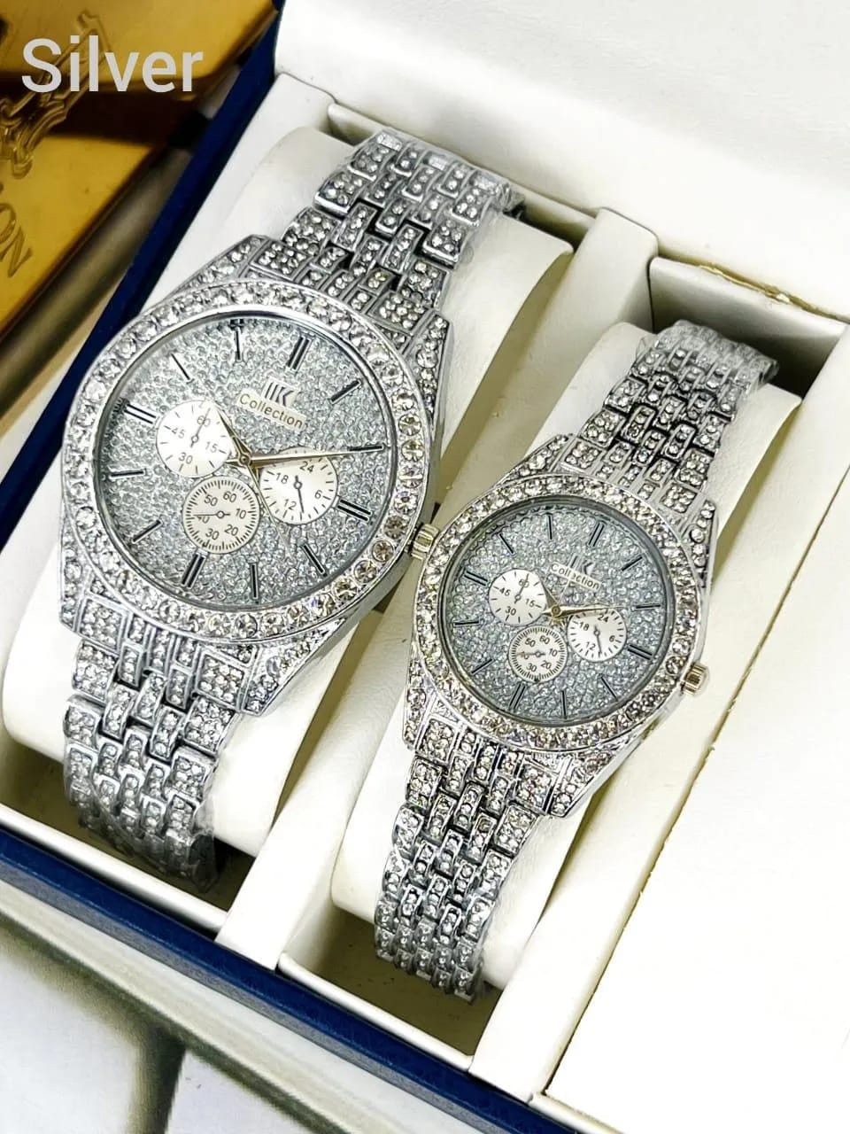 Golden Couple Watch Set