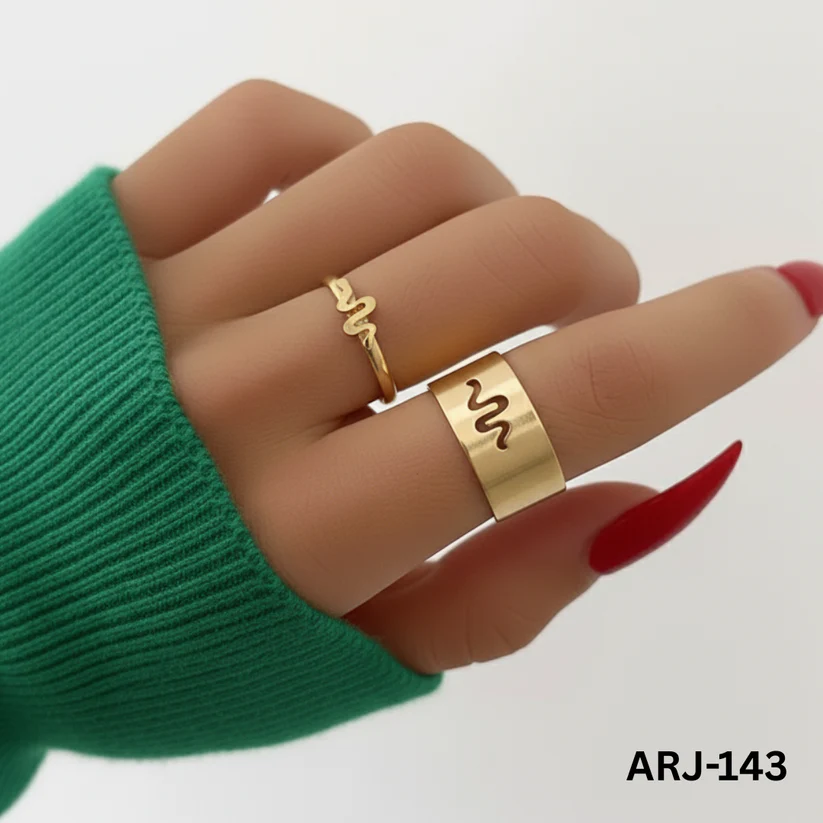 Adjustable Snake Shape Ring - Image 2