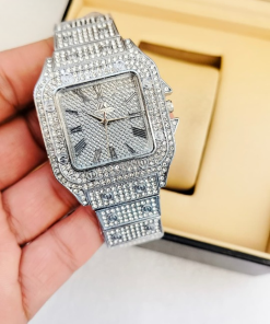 Ladies Stylish Stone Watch