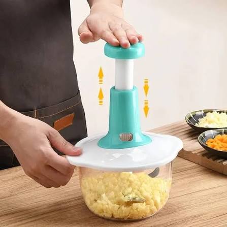 2L Hand-Push Food Chopper - Image 2