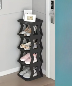5-Tier X Shoe Rack